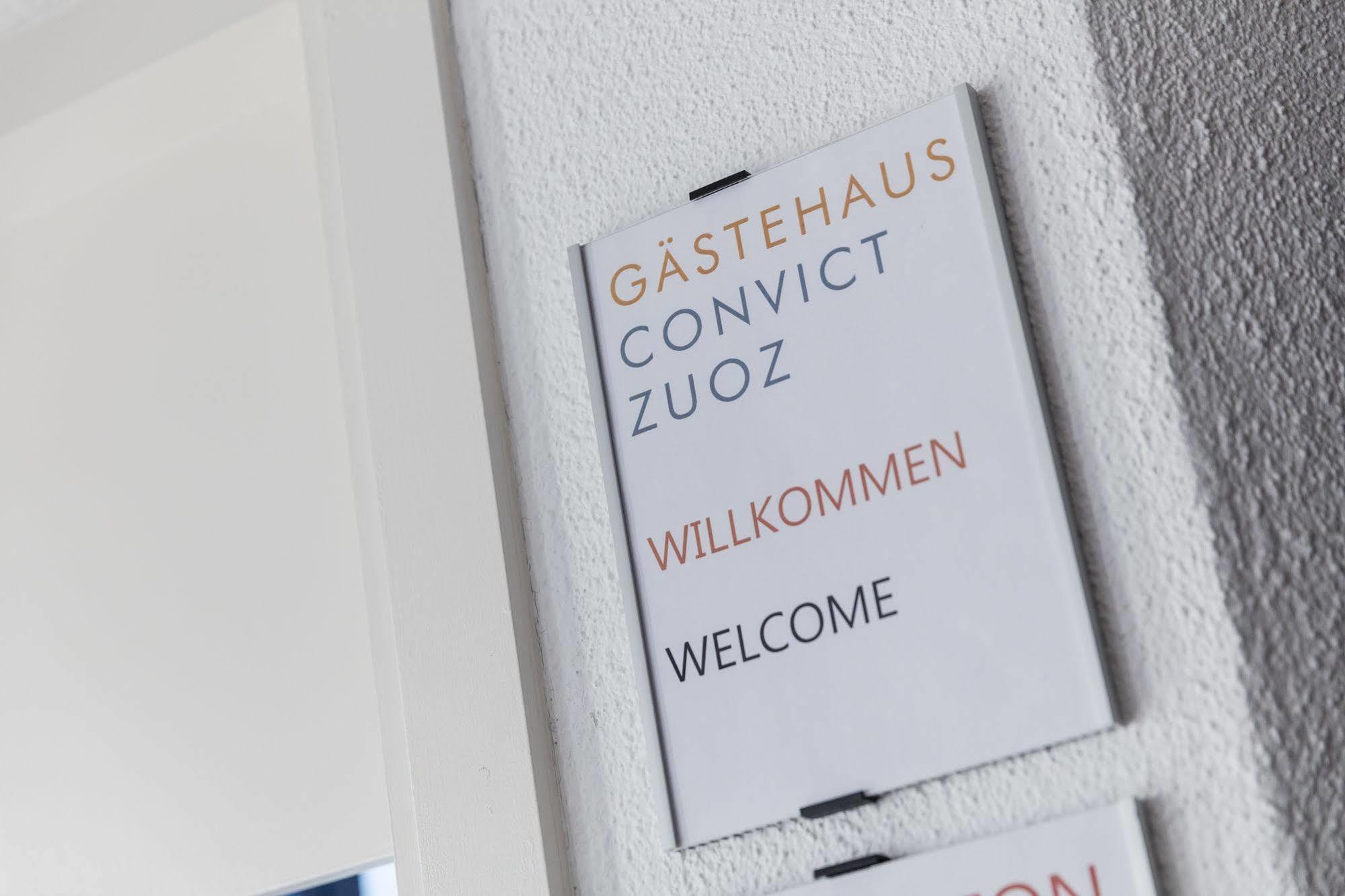 Gaestehaus Convict Zuoz Exteriér fotografie